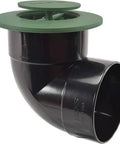 Pop Up Drainage Emitter With Elbow For 4 Inch Drain Pipe No Fuss Water Discharge And Mower Safe Flush Design For Green Lawn Irrigation