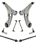 Garage Proven Badass Eight Piece Front Steering And Suspension Kit Control Arms With Ball Joints And Tie Rod Ends for Dodge Dart, detailed view.