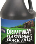 Elastomeric Driveway Crack Filler Emulsion Sealant For Blacktop And Concrete, Long Lasting Waterproof Patch, 1-gallon jug
