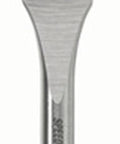IRWIN Speedbor spade wood drill bit, front view, 3/4 in x 4 in, blue-tipped steel