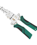 Heavy Duty Wire Stripper With Digital Display And Built In Voltage Tester showing high carbon steel pliers with rubber grips for electrical safety.