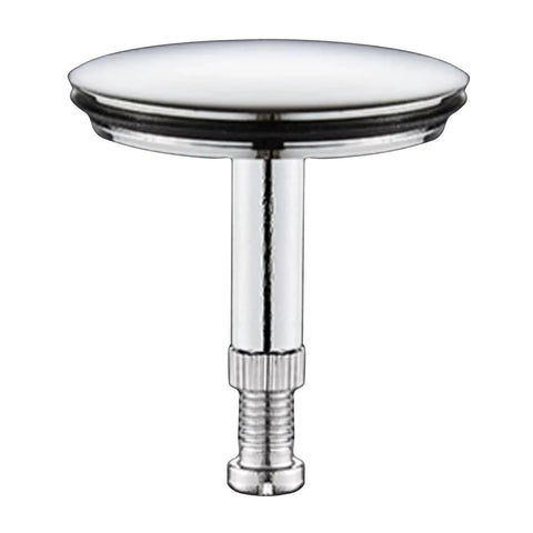 Resistant Brass Bathtubs Plugs 43mm for Homes, chrome finish stopper, adjustable design for sinks and tubs.