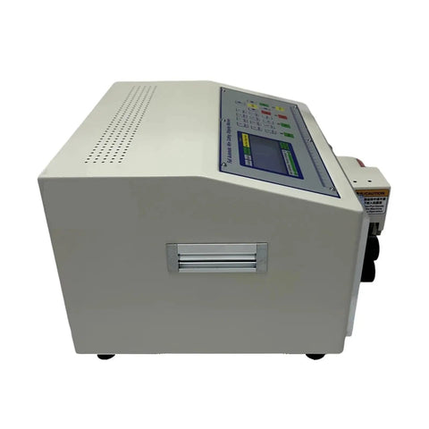 Heavy Duty Automatic Wire Stripper And Cable Cutter Machine For Electricians shown from side with control panel and rugged design.
