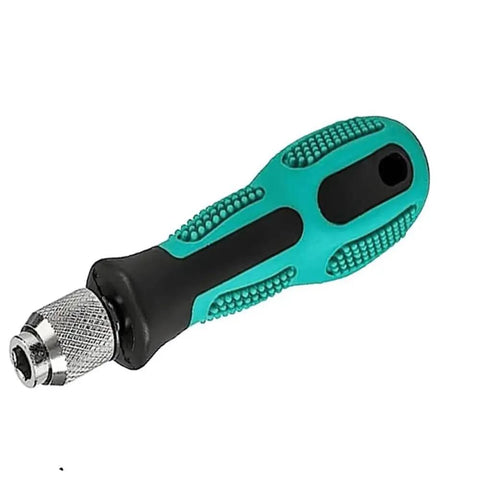 Workhorse Torx Security Screwdriver Bit Set With Easy Grip Handle, T6-T40 size, solid S2 steel, ideal for car maintenance.