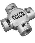 Large Cable Stripper For 350 To 750 MCM MTW THHN THWN 2 Cable, Clover design with four wire sizes labeled on tool