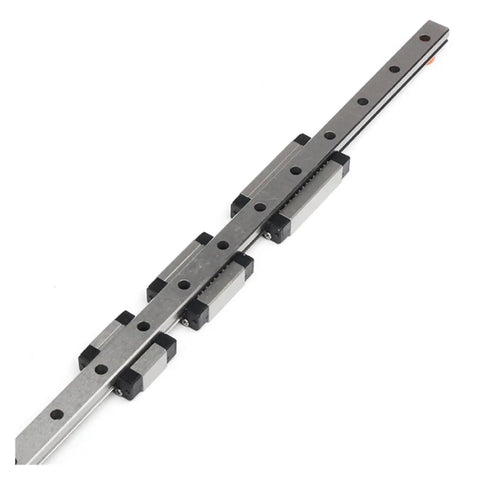 Smooth Linear Guide Rail Kit With Slide Carriage MGN7H MGN12H MGN15H, steel rail with carriages for 3D printers and CNC machines