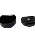 Black water tray and cover for Water Tank For Capsule Coffee Makers, Nespresso Essenza Mini C30 EN85 Compatible Reservoir