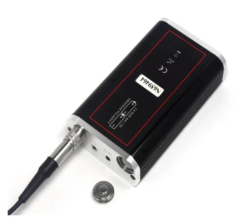 Digital Vibration Meter With Piezoelectric Sensor VM-6380, compact handheld analyzer with probe and display