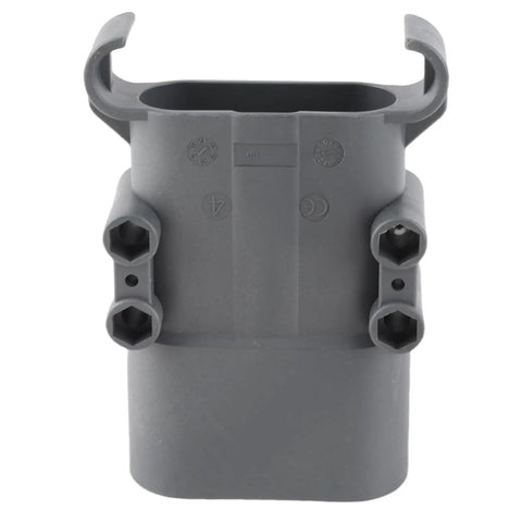 Workhorse Male Forklift Connector For Ev Charging Setup Rated Heavy Duty Beast Mode With 320A And Dc 150V Spec slate gray front view.