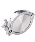 Top Quality 304 Stainless Steel Sanitary Pipe Fittings Kit With Weld Ferrule End Cap Tri Clamp And Silicone Gasket For Beer Brewing Winery Or Food Processing Projects Made Easy, 304 SS tri clamp end cap