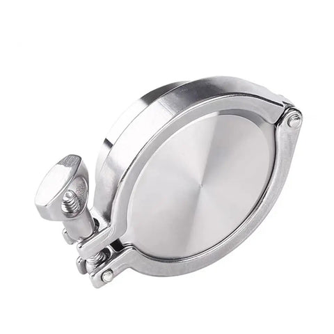 Top Quality 304 Stainless Steel Sanitary Pipe Fittings Kit With Weld Ferrule End Cap Tri Clamp And Silicone Gasket For Beer Brewing Winery Or Food Processing Projects Made Easy, 304 SS tri clamp end cap