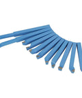 Carbide Lathe Tool Kit 11 Piece With 8x8mm Square Shank For Turning Grooving And Metal Cutting In Workshop Machining Ideal For Pros Durable Carbon Steel And Cemented Carbide Bits For Long Lasting Precision In Heavy Duty Lathe Work. 11 blue carbide lathe tools, 8x8mm square shank, 80mm and 125mm lengths