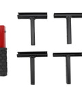 4 In 1 Door Hinge Adjustment Tool Kit With Heavy Duty Painted Steel Wrenches For Residential And Commercial Doors Hinge Gap Adjustment Set