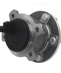 Rear Wheel Bearing And Hub Assembly Replacement For Ford Escape 2013 Through 2019 C Max 2013 Through 2018 And Lincoln MKC 2015 Through 2019 With ABS Five Lug Wheel Hub Drop In Replacement, side view