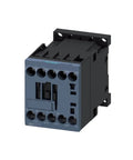 AC Motor Contactor Replacement For 3 Pole Industrial Relay Pro Grade 3RT2018 1AP01 Style Unit With Reinforced Polymer Housing Exact Fit For Standard Control Cabinets Heavy Duty Load Path Switching Secure Screw Mounting, front view