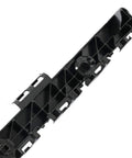 Close-up of Rear Bumper Bracket Set For Chrysler 300 2011 Through 2023 Replacement Mounting Support Brackets in black ABS