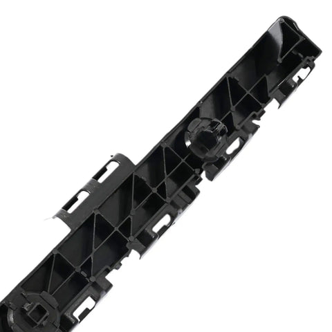 Close-up of Rear Bumper Bracket Set For Chrysler 300 2011 Through 2023 Replacement Mounting Support Brackets in black ABS