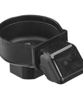 Oem Replacement Coffee Grinder Including Stainless Steel Blades Built For Dgb Four Five Zero Machines, black plastic hopper.