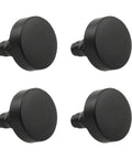 40 Pcs PE Curved Adjustable Furniture Leg Fittings Leveling Feet for Desks Tables Shelves Cabinets Black Non Slip Foot Pads