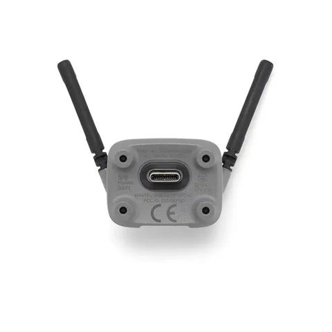 Neo 2 Digital Transceiver Module Upgrade for Enhanced Image Transmission and Drone Protection, rear view with connectors
