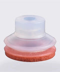 Heavy Duty Vacuum Suction Cup With Sponge Cushion For Industrial Automation, silicone rubber pad for pneumatic grip.