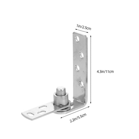 Heavy Duty Stainless Steel Auto Rebound Door Hinges For Cabinets And Bar Counters with measurement details