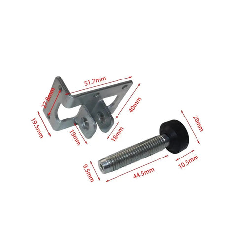 Adjustable Furniture Feet Set, 8 Pieces Leveler Feet With Anti Slip Pads For Wardrobes, heavy load support, leveling bracket