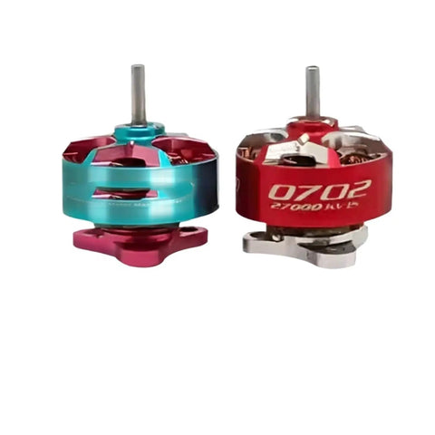 Outrunner Brushless Motor For Indoor Racing Drones 1S 23000KV 0702 Pack Green Powder Aluminum Housing Low Heat Ultra Smooth Power