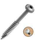 Built Tough 2.5 Inch Pocket Screws For Pocket Hole Joints Self Tapping Coarse Thread Great For Softwood And Plywood Anti Corrosion Finish 35