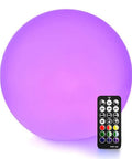 12 Inch LED Dimmable Light Ball That Floats For Pool And Home Use With Remote 16 Color RGB Waterproof Night Light