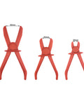 Top Notch 3 Pc Oil Pipe Clamp Tool Kit For Car Enthusiasts Line Pinchers And Sealers Perfect For Fixing Leaks Crushing Fuel Lines And Sealing Oil Pipes Like A Boss Without Breaking The Bank Today. red plastic pinch-off clamps, 65mm 35mm 20mm