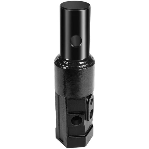 Built Tough Heavy Duty Auger Adapter Converts 2 Inch Female Hex To 2 Inch 9 16 Male Round Shaft For seamless post hole digger use.