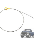 Ford 6.7L V8 Diesel Engine Oil Dipstick Replacement for 2011 to 2016 Super Duty with truck illustration