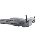 Aerodynamic Tail Fin Shield For Neo 2 Drone Lightweight 3.8g Transmission Module Protector, sleek and shockproof grey cover