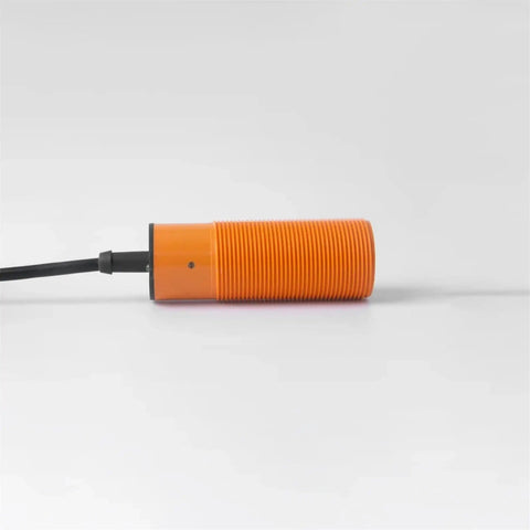 Orange Proximity Sensor M30 PNP NPN NO NC Capacitive Sensor DC 3-Wire AC 2-Wire Switch Sensor side view, industrial use