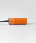Side view of Orange Proximity Sensor M30 PNP NPN NO NC Capacitive Sensor DC 3-Wire AC 2-Wire Switch Sensor highlighting design