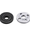 Angle Grinder Flange Nut Replacement For Three Eighths Inch Arbor, 30mm Outer Diameter, Zinc Plated Alloy, Inner Outer Lock Nut Set