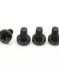 Rear License Plate Screws For Tesla Model 3 M3 Stainless Steel Black Oxide 8mm Long M5 Pack Of 4 No Rust No Oxidation