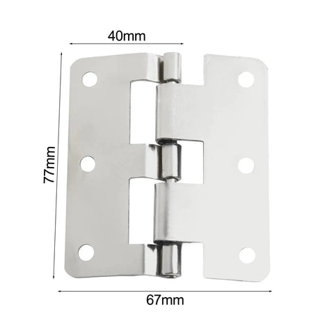 Rotating Concealed Door Hinge For Cabinets And Furniture Iron Removable Hook Hinge Built To Last Heavy Duty Chrome Plated Steel