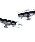 Two Pairs 55mm Road Bike Brake Shoes With Lightweight Alloy Holder For No Fuss Install, Durable Brake Pads, Compatible with Shimano SRAM Tekto