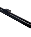 12 Inch Mini Linear Rail Stage Actuator With 300mm Travel for DIY CNC Router shown at an angle, featuring a NEMA11 stepper motor and square slide table.