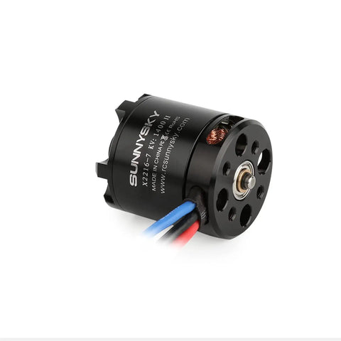 X2216 Brushless Drone Motors Short Shaft Version 880KV Black with wires exposed