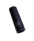 Top Shelf 1 Inch Drive Metric Extra Deep Impact Socket 33mm black chrome vanadium steel for deep recessed fasteners.