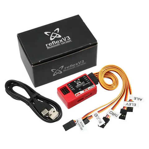 Reflex V3 Flight Controller Gyro Stabilizer For RC Aircraft And Drones With Three Flight Modes Stabilized Optimized Or Off