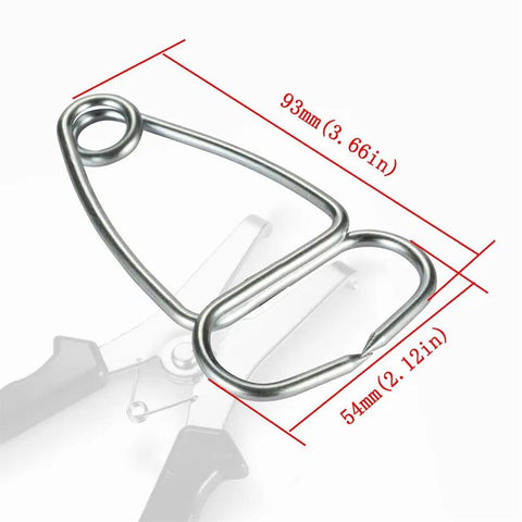 Heavy Duty Stainless Steel Spring Clamps Kit With Adjustable Plier For 0 To 2 Inch Projects Perfect For Wood Trim, Moldings And DIY Picture Frames That Are Totally Cool And Super Easy To Use. stainless steel clamp spring, 93mm x 54mm