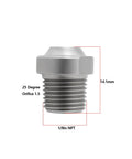 Two Pack Pressure Washer Nozzles With One Eighth Inch NPT Thread, Heavy Duty Stainless Steel Spray Nozzles, 25 Degree Pattern, 4000 PSI