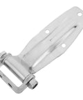 Heavy Duty Built To Haul Stainless Steel Trailer Door Hinges For Box Trucks And Trailers, Weather Resistant With High Load Capacity, Rear Door Replacement 8x3.8x1in For Long Haul And Marine Use, Smooth Low Friction Opening, stainless hinge