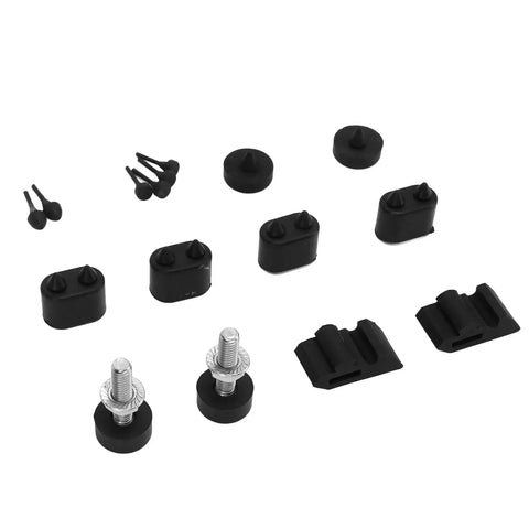 Upgrade Your 1967-1969 Camaro With This Durable Bumper Kit Featuring Heavy Duty Metal And Rubber Plugs, 14-piece set