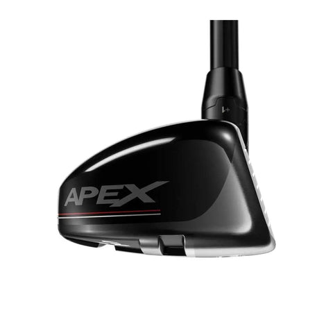 Apex 4 Hybrid 2021 Graphite Shaft Regular Flex Golf Club With Jailbreak AI Velocity Blades head and hosel view