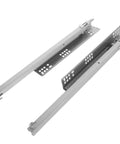 Whisper Quiet Drawer Slides Replacement 1 Pair for Cabinet and Kitchen showing smooth cold rolled steel glides